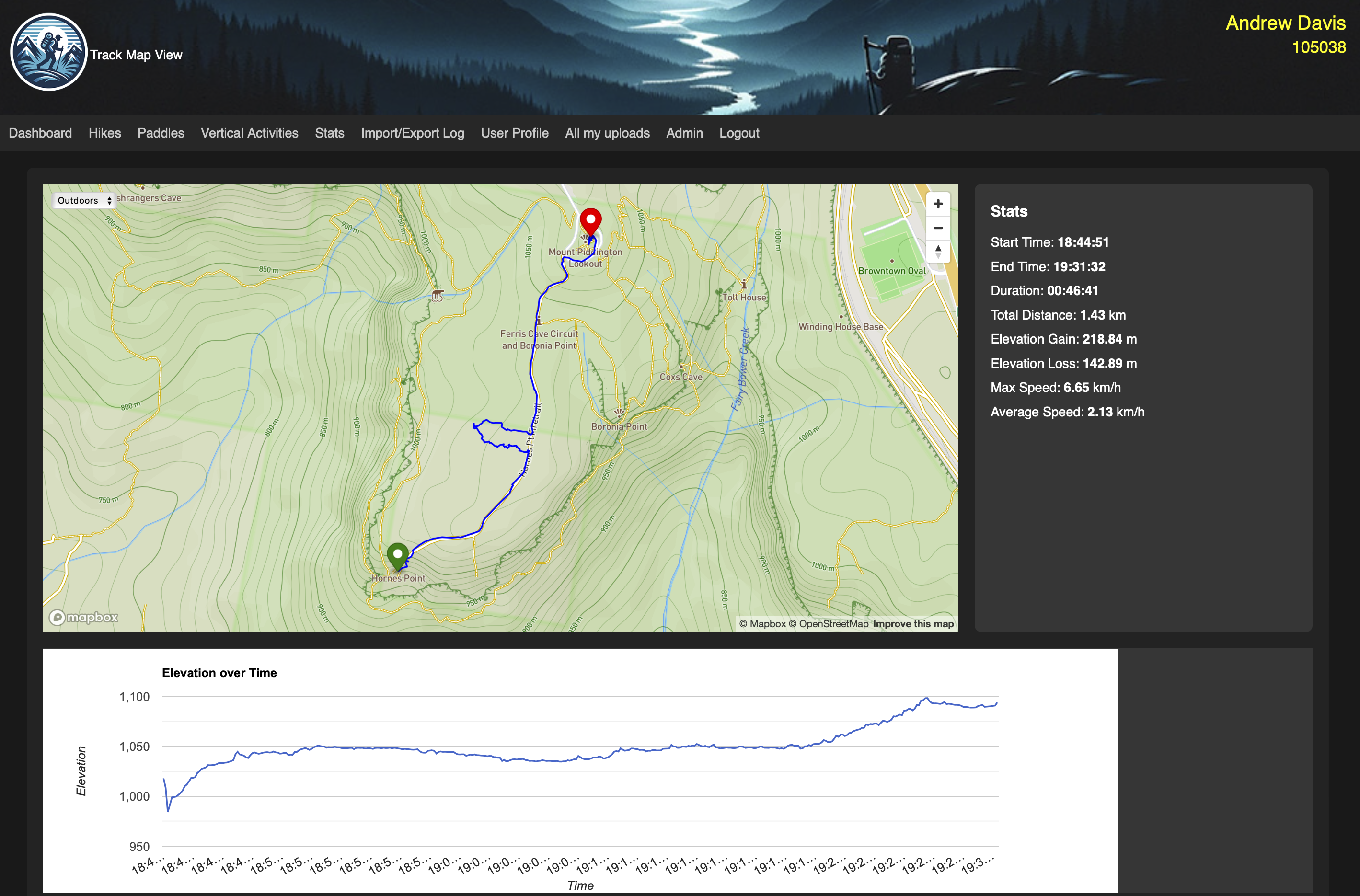 Hiking Log