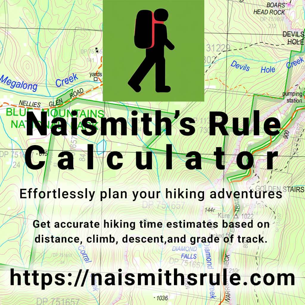 Naismith's Rule Calculator